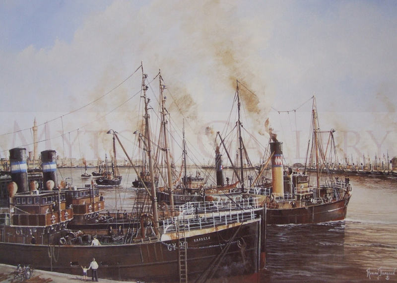 adrian thompson the call of the sea grimsby trawlers