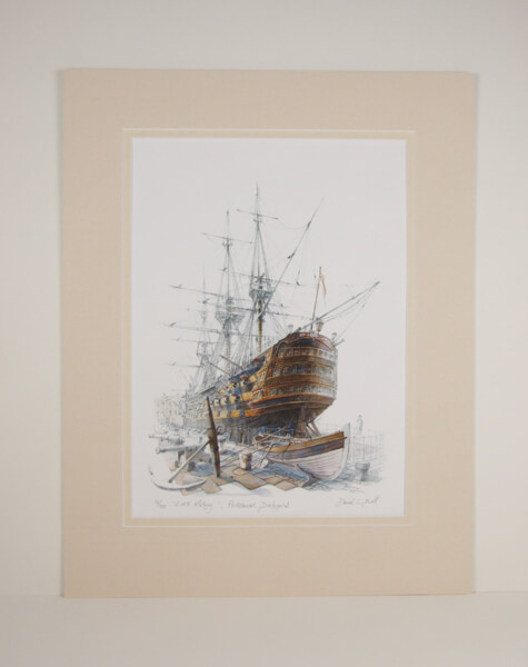 HMS Victory by David Bell