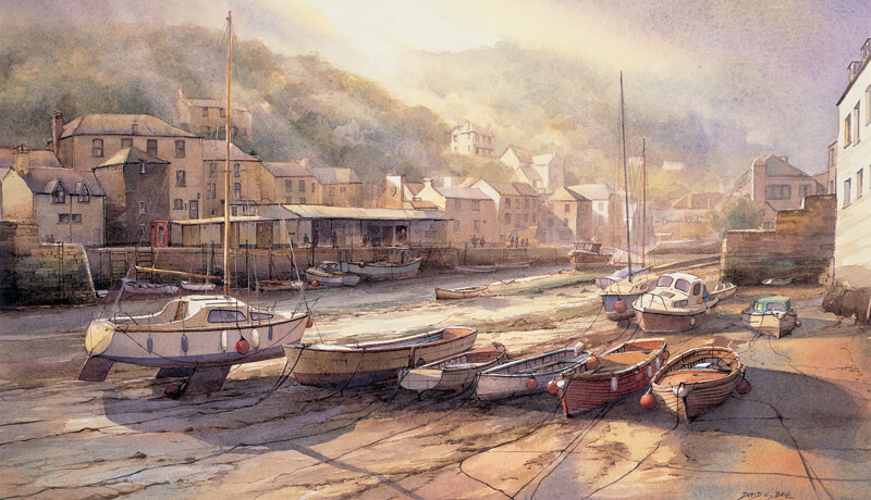 Polperro picture fine art print at myton gallery hull