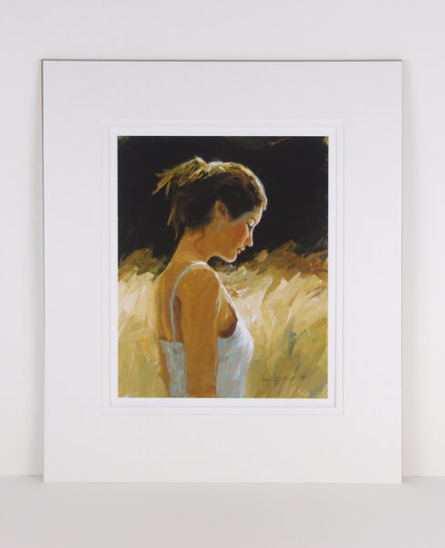 Fields Of Gold picture by Paul Milner mounted for sale